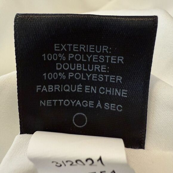 Sam Edelman Black and White Checked High Neck Halter Tiered Midi Dress Sz 14 - Picture 8 of 14